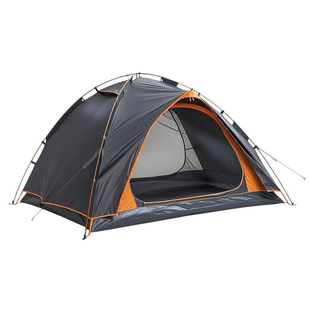 Kfxmw Double Layer Camping Tent - Professional Weatherproof & Windproof Tent for Hiking & Backpacking - Durable Aluminum Poles - All-Season Shelter