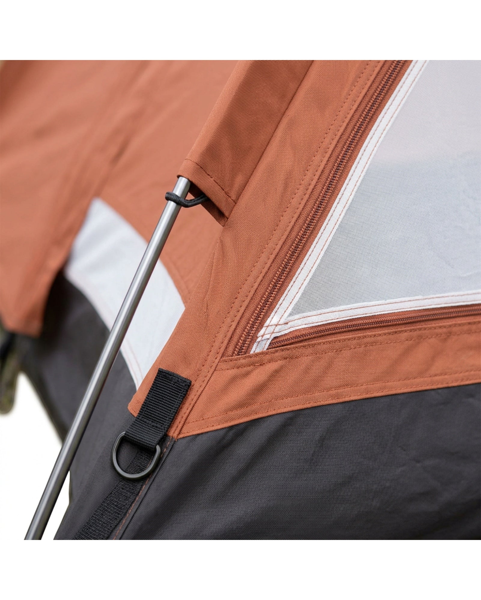 Kfxmw Two Person A Frame Tent Terracotta - Detail view